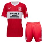 Günstige Fußballtrikots Middlesbrough Kinder Heimtrikot 2025-26 Kurzarm